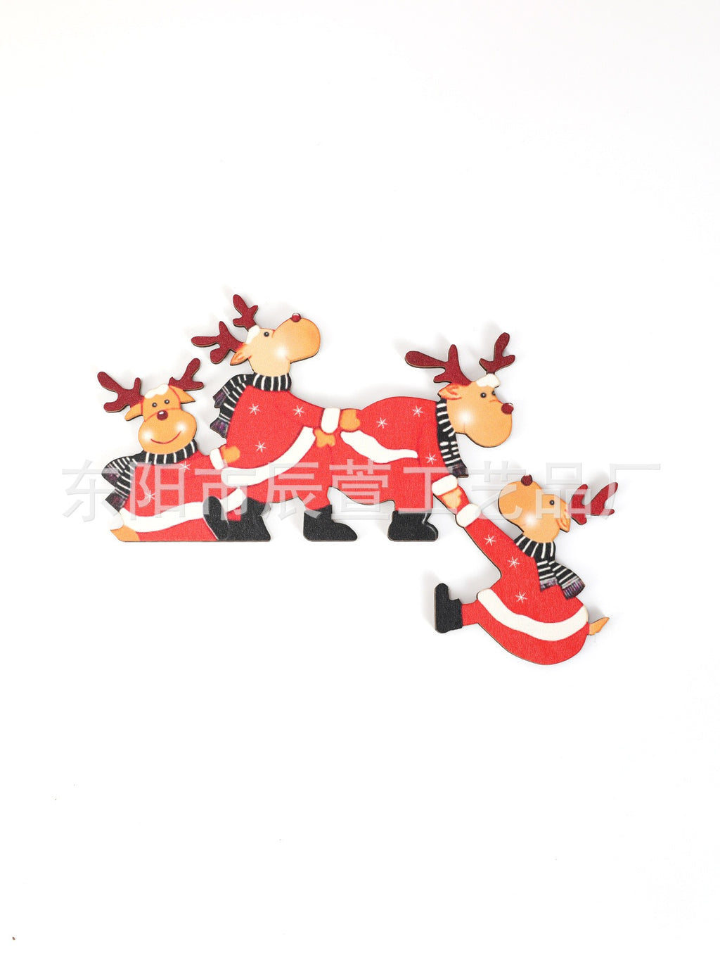 Wooden Christmas Door Frame Corner Decoration