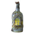 Luminous Ghost Castle Forest Ornament - LED Wine Bottle Decor from Mish Mash Market