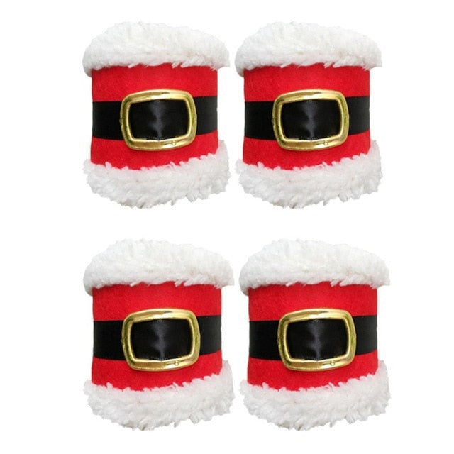 Santa Claus Belt Napkin Rings from Mish Mash Market