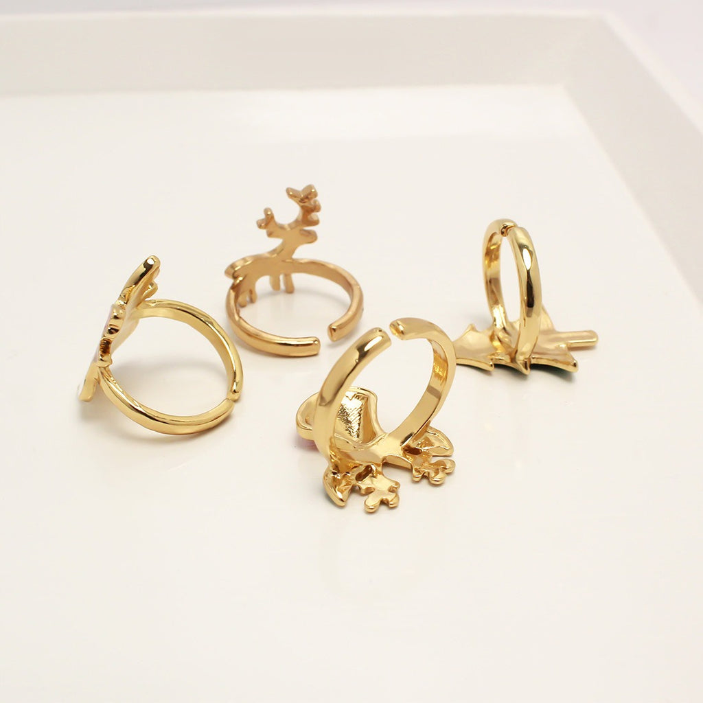 Christmas Character  Adjustable Ring