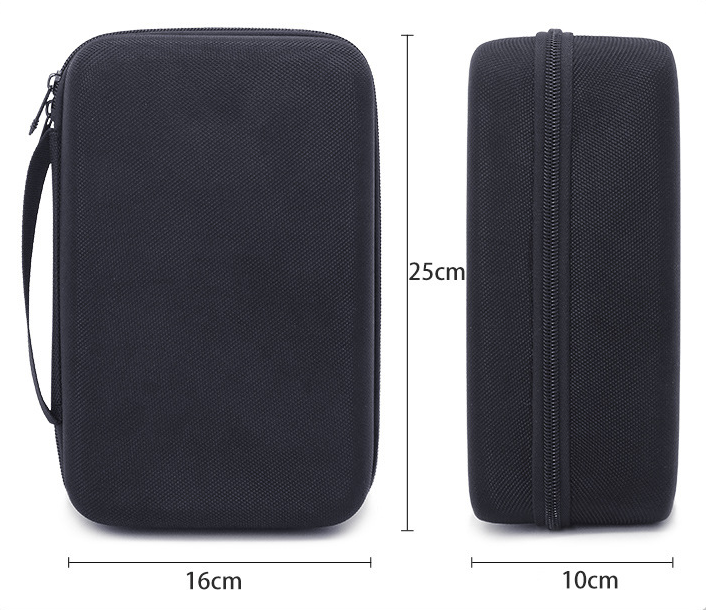 Hard Shell Electronic Accessories Organizer - Travel Carrying Case for Power Bank, HDD, & Cables from Mish Mash Market