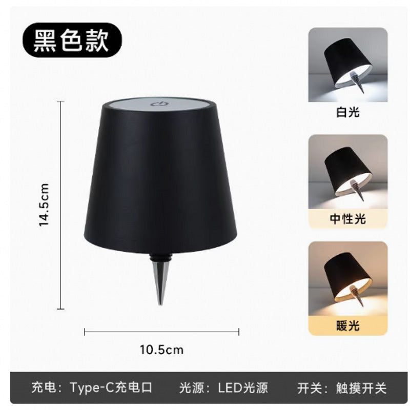 Rechargeable LED Wine Bottle Lamp - RGB Dimmable Bar Decor from Mish Mash Market