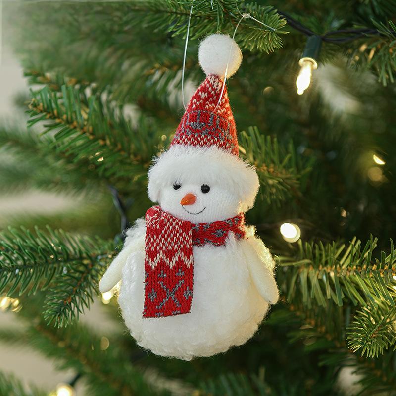 Plush Snowman Christmas Tree Ornament from Mish Mash Market
