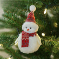 Plush Snowman Christmas Tree Ornament from Mish Mash Market