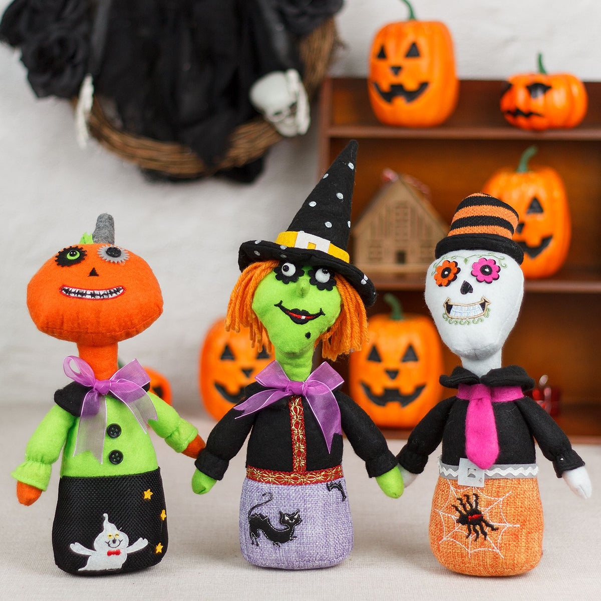Plush Halloween Figurines