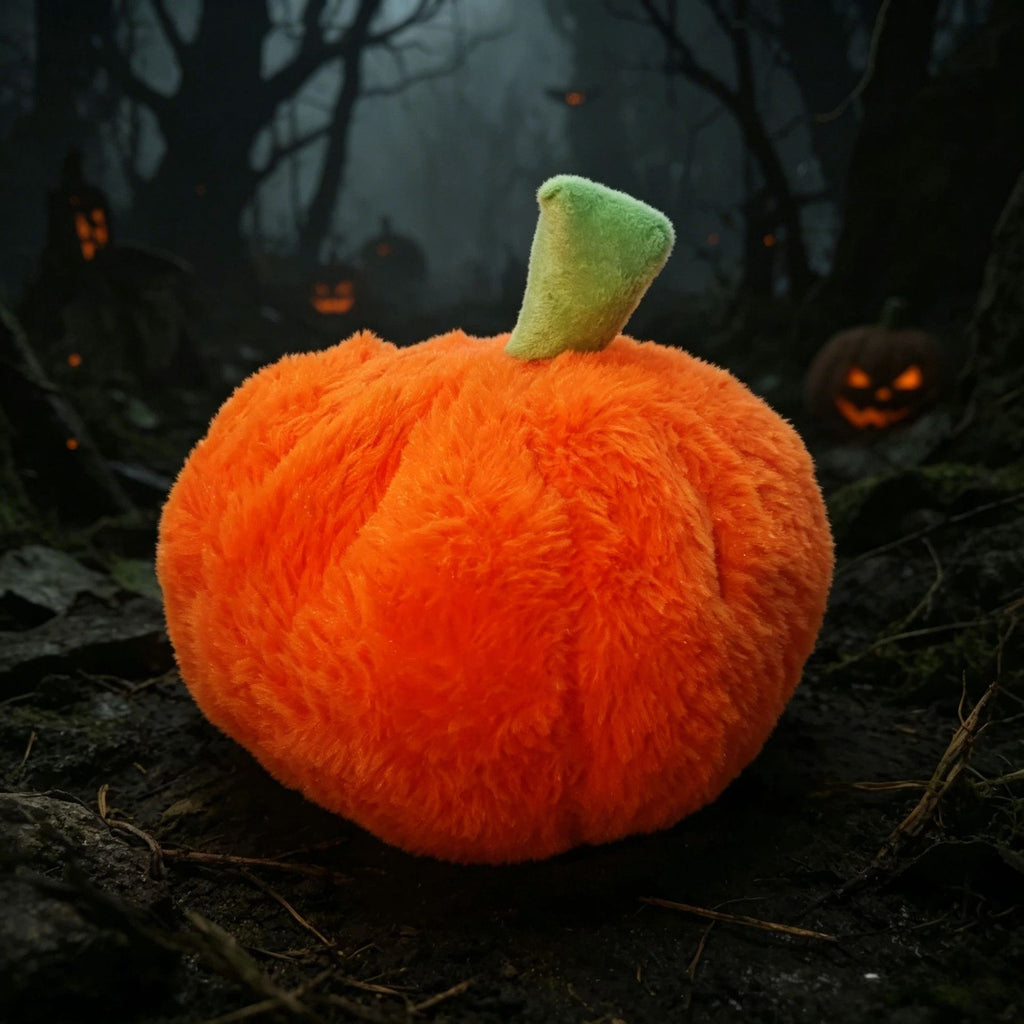Halloween Funny Pumpkin Jack-o'-Lantern Plush Toy Room Decor from Mish Mash Market