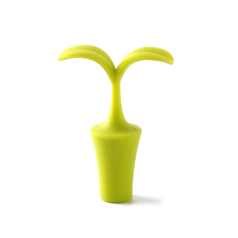 Floral Silicone Wine Stoppers — Reusable & Leak-Proof Bottle Seals from Mish Mash Market