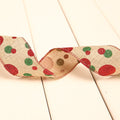 Linen Christmas Ribbon Roll from Mish Mash Market
