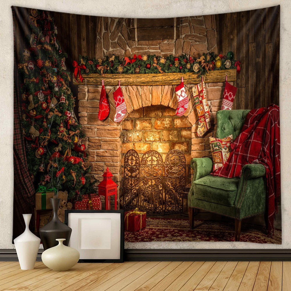 Christmas Tree Wall Tapestry