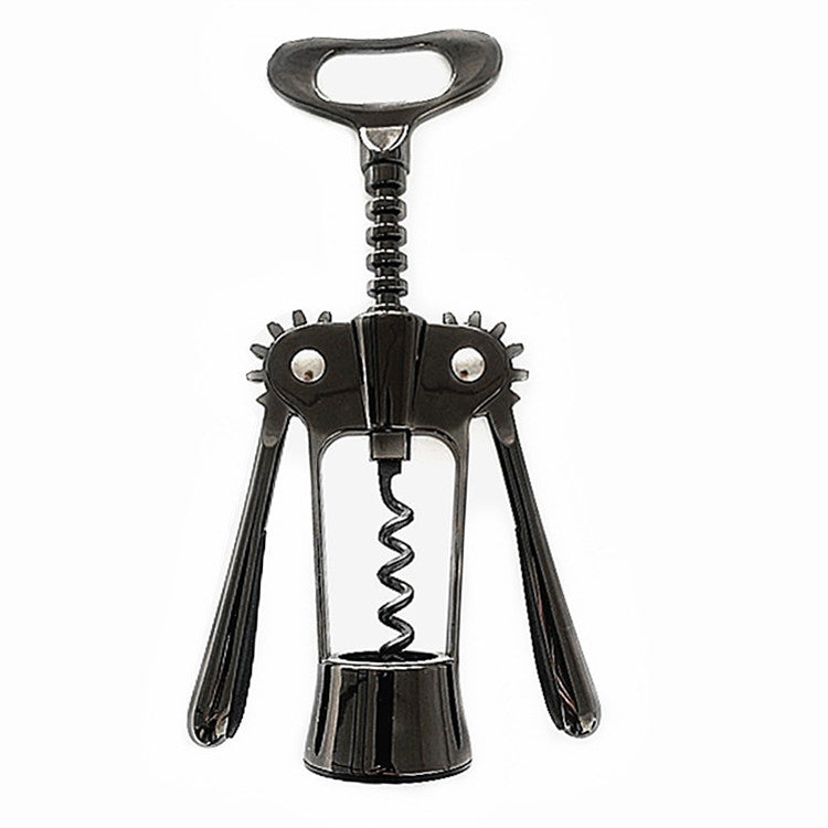 Heavy Duty Winged Wine Bottle Opener with Built-in Cap Remover from Mish Mash Market