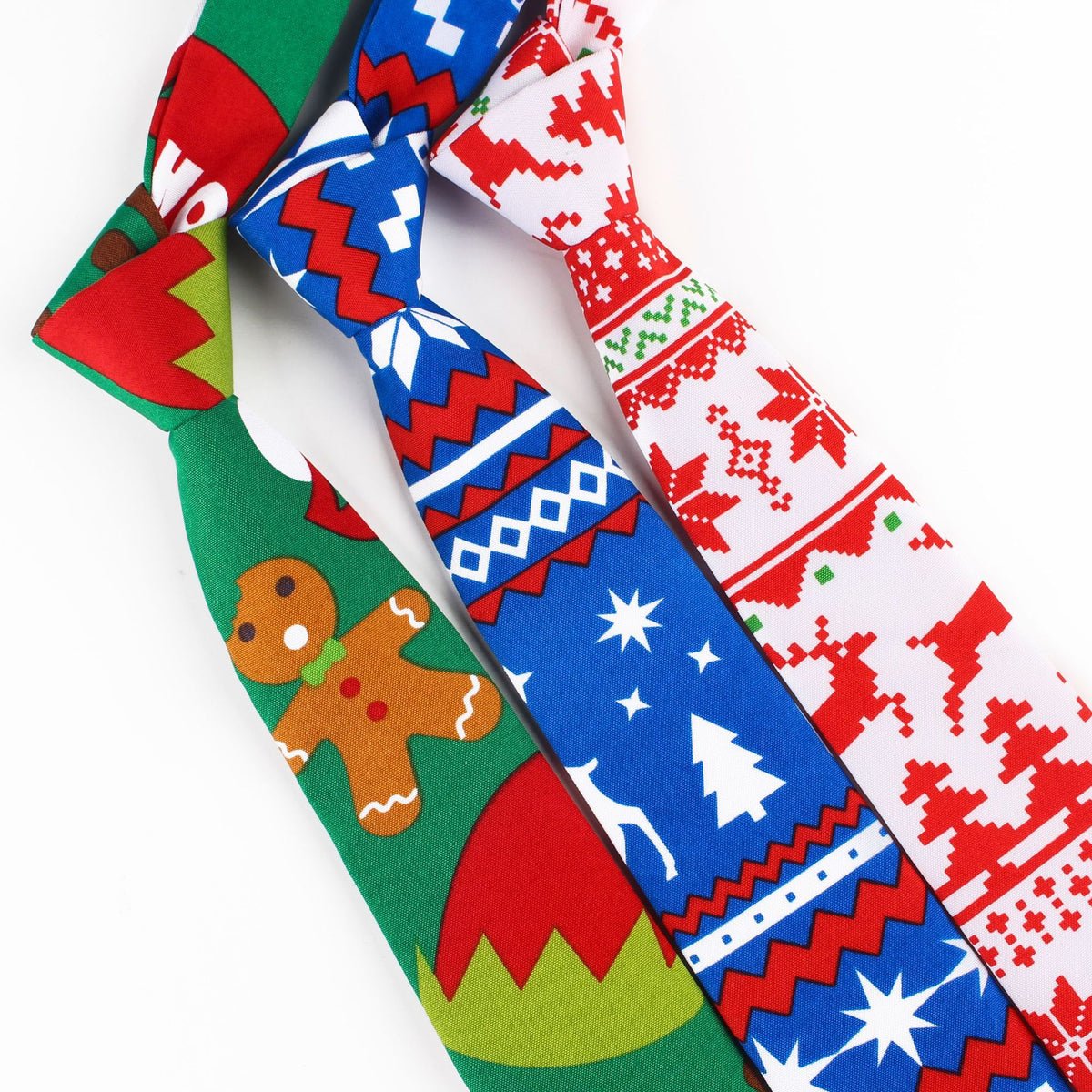 Men's and Women's Nordic Pattern Christmas Tie