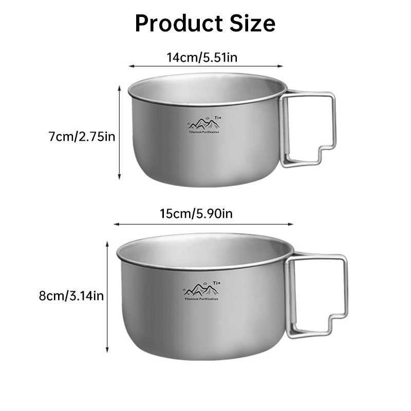Titanium Alloy Camping Pot from Mish Mash Market