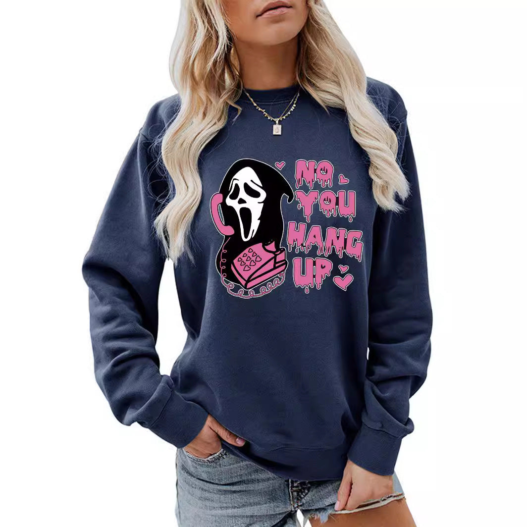 Halloween Ghostface "No You Hang Up" Fleece Sweatshirt