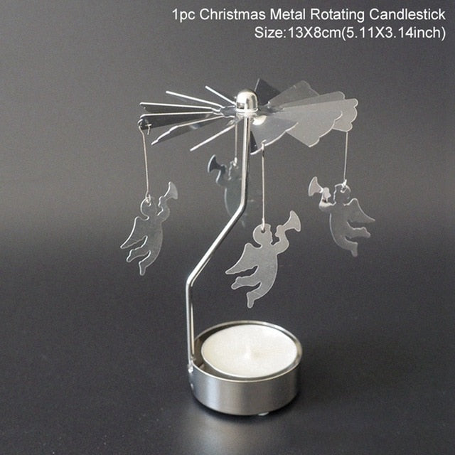 Metal Candle Holder Carousel from Mish Mash Market