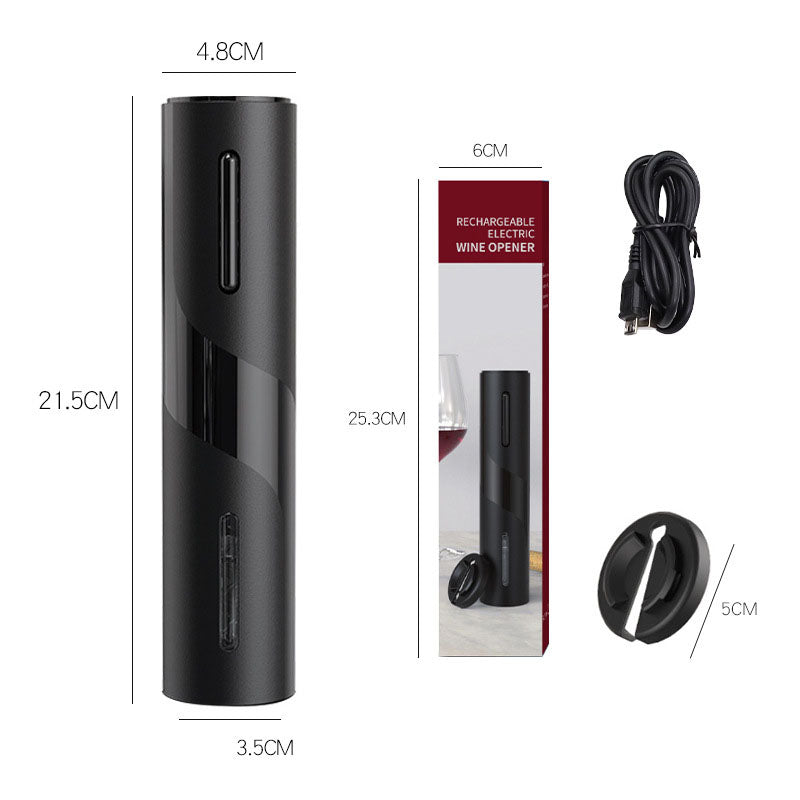 Automatic Electric Wine Bottle Opener – Rechargeable Cordless Corkscrew from Mish Mash Market