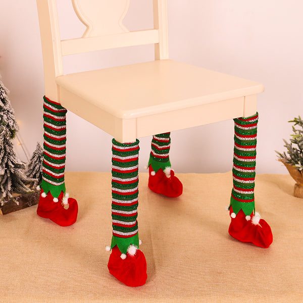 Christmas Elf Table and Chair Leg Covers from Mish Mash Market