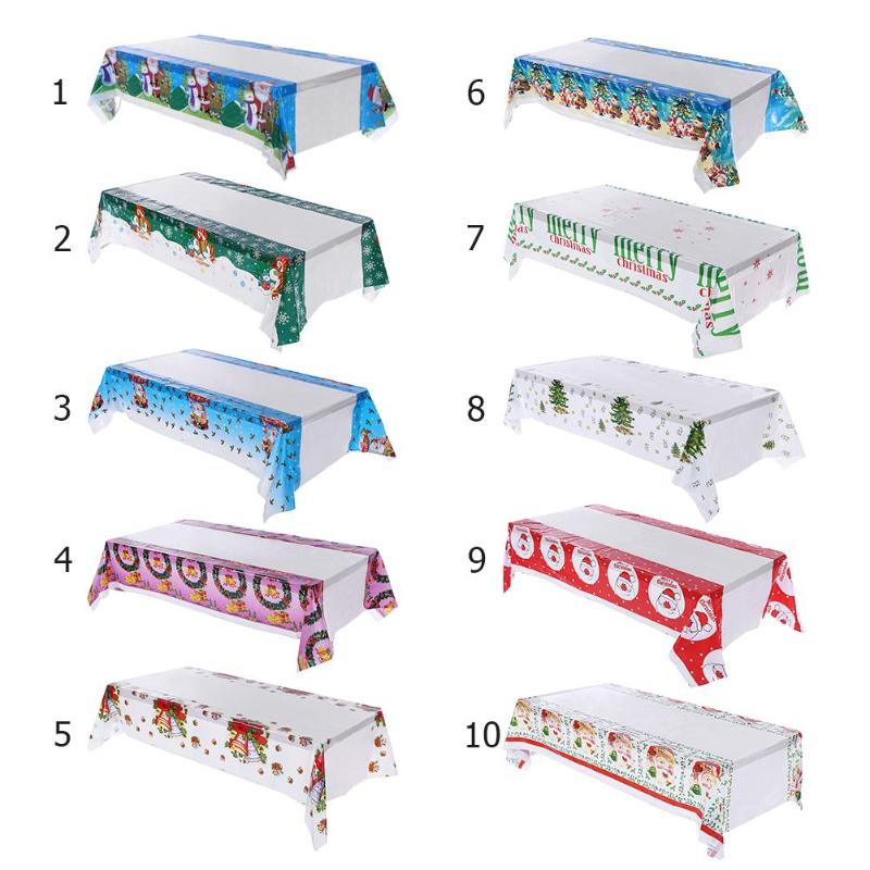Disposable Christmas Rectangular Table Cover from Mish Mash Market