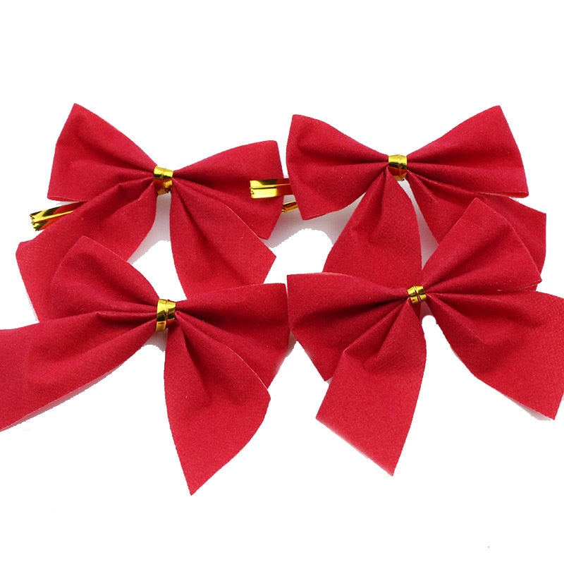 100-Piece Christmas Tree Ribbon Bows from Mish Mash Market