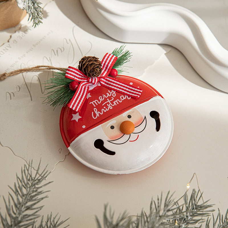 Painted Iron Bell Christmas Ornament from Mish Mash Market
