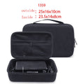 Hard Shell Electronic Accessories Organizer - Travel Carrying Case for Power Bank, HDD, & Cables from Mish Mash Market
