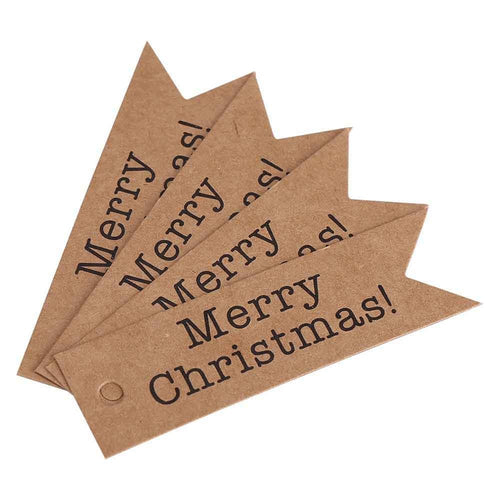 100 Pcs Merry Christmas Gift Tags from Mish Mash Market