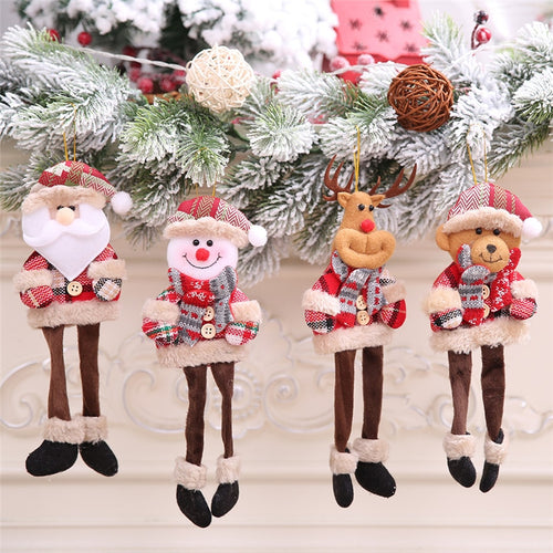 Christmas Plush Decorations Santa Claus / Snowman / Reindeer from Mish Mash Market