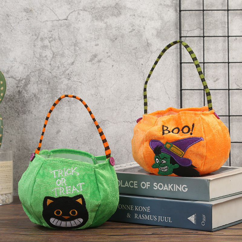 Halloween Plush Trick-or-Treat Candy Tote Bag from Mish Mash Market