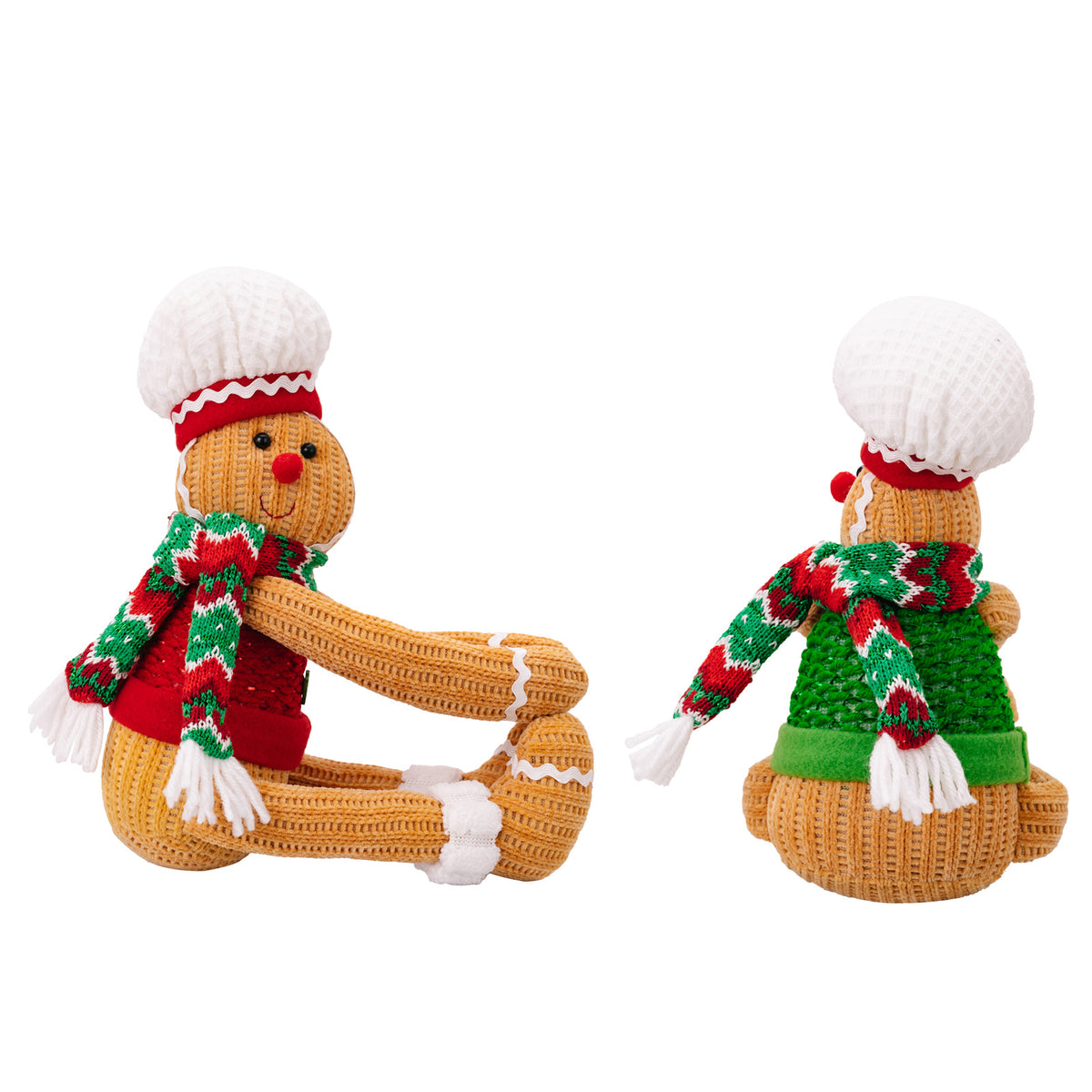 Festive Gingerbread Man Curtain Tieback from Mish Mash Market