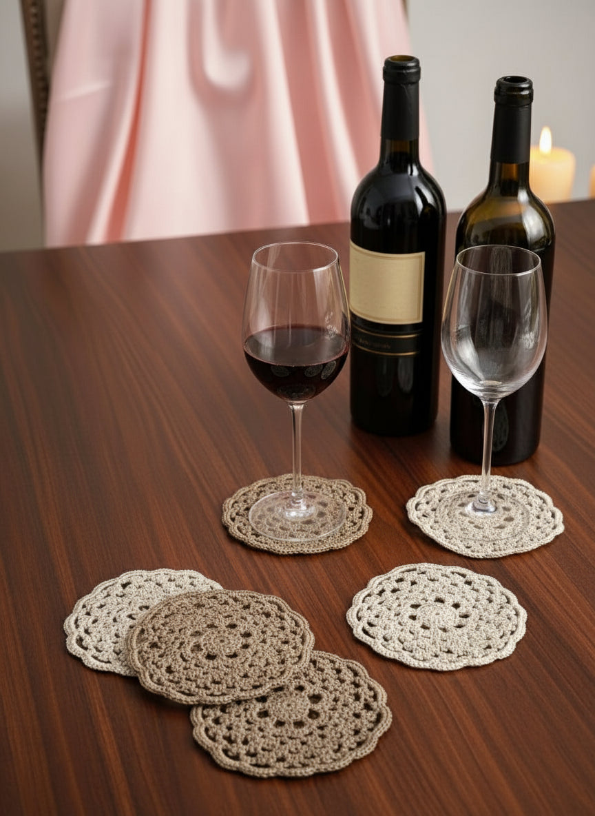 Vintage Coaster Set from Mish Mash Market