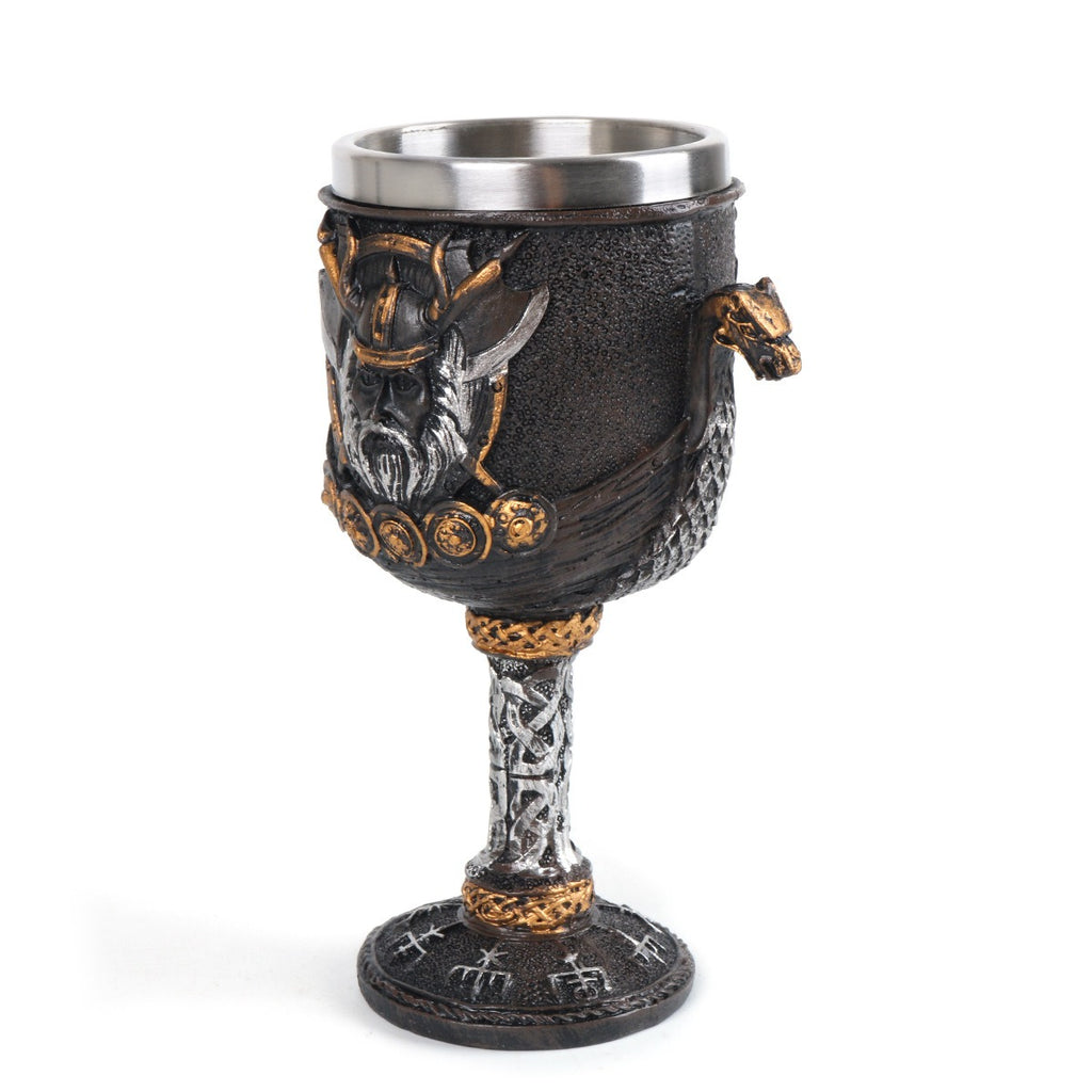 Viking Goddess Mythical Wine Goblet from Mish Mash Market