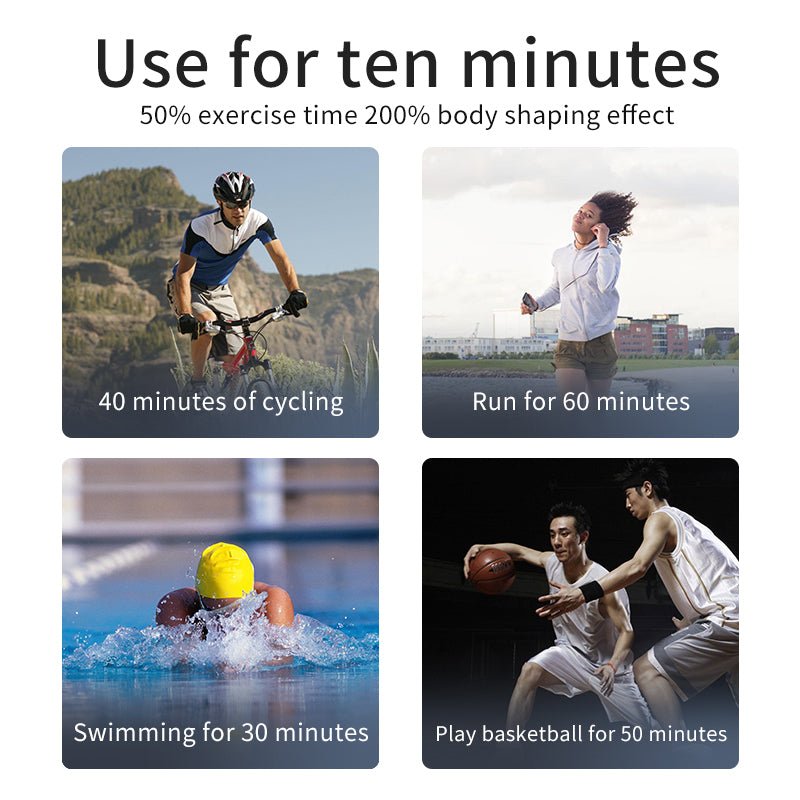 EMS Massage Belt Exercise Abdominal Fitness Equipment for Men and Women from Mish Mash Market