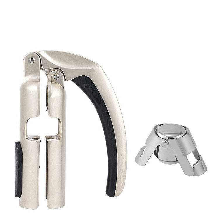 Professional Zinc Alloy Champagne Opener – Heavy Duty Wing Corkscrew & Beer Opener from Mish Mash Market