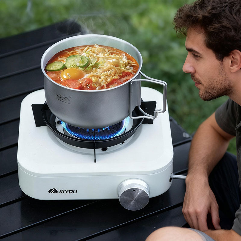 Titanium Alloy Camping Pot from Mish Mash Market