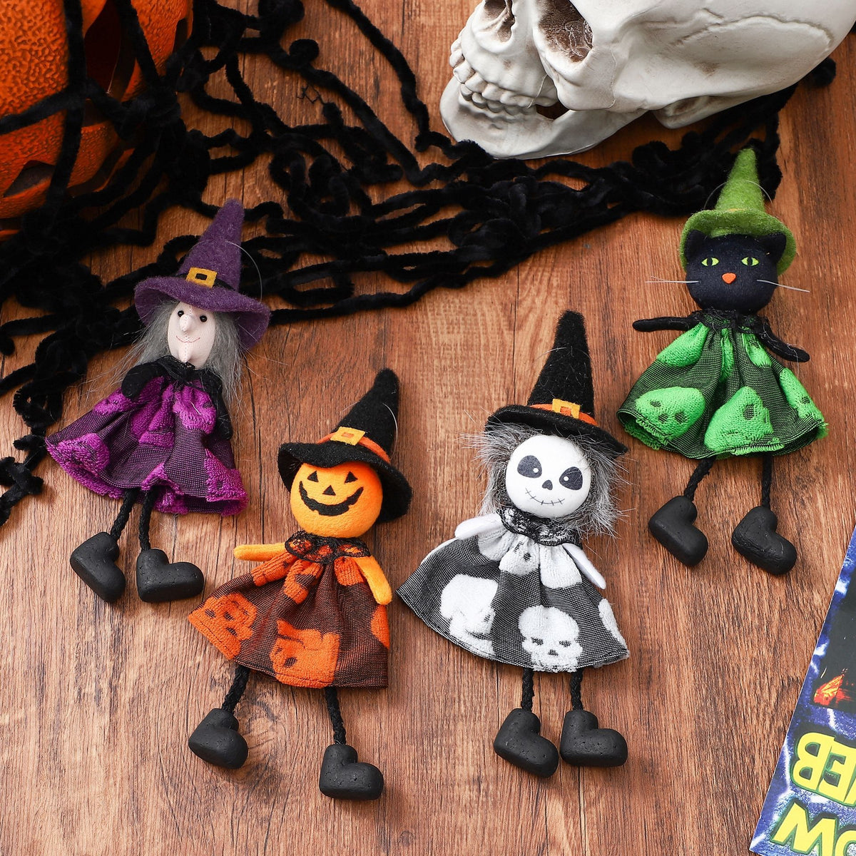 Halloween Character Plush Hanging Ornaments