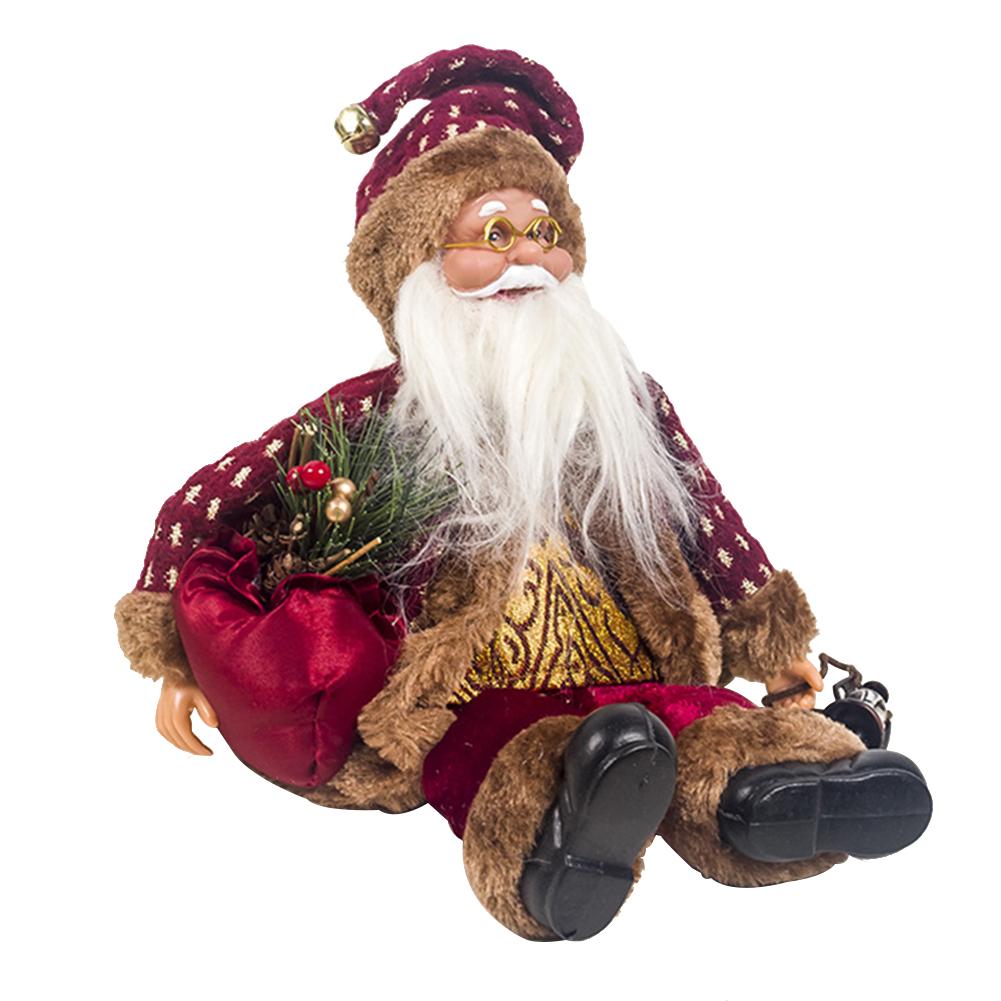 Fabric Sitting Santa Claus from Mish Mash Market