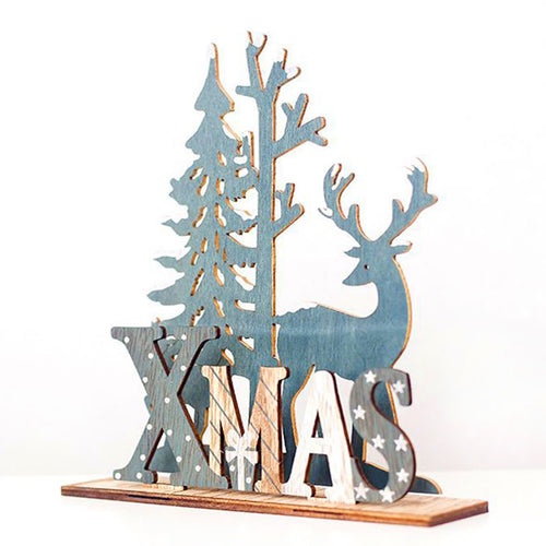 Christmas Deer Wooden Decoration from Mish Mash Market