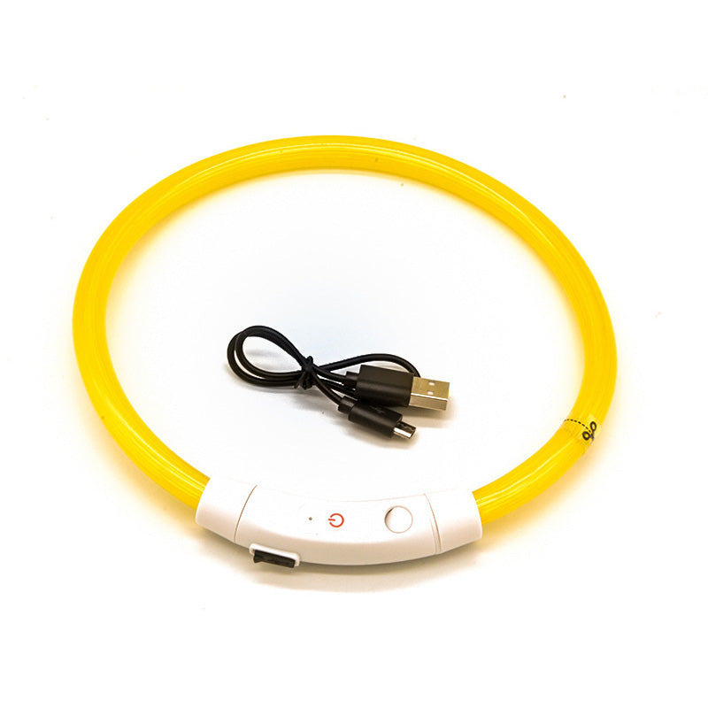 LED Fiber Optic Dog Collar from Mish Mash Market