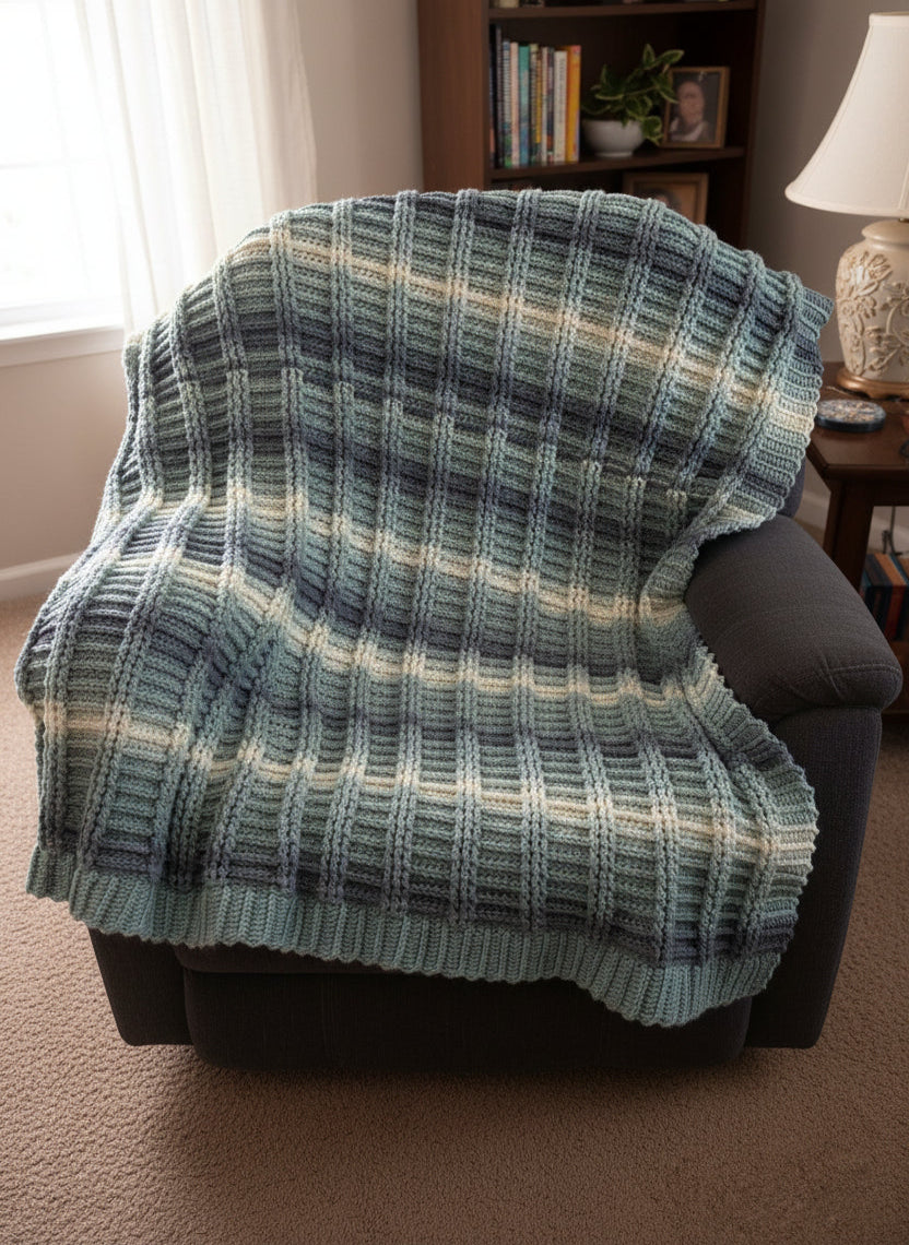 Ridged Throw from Mish Mash Market