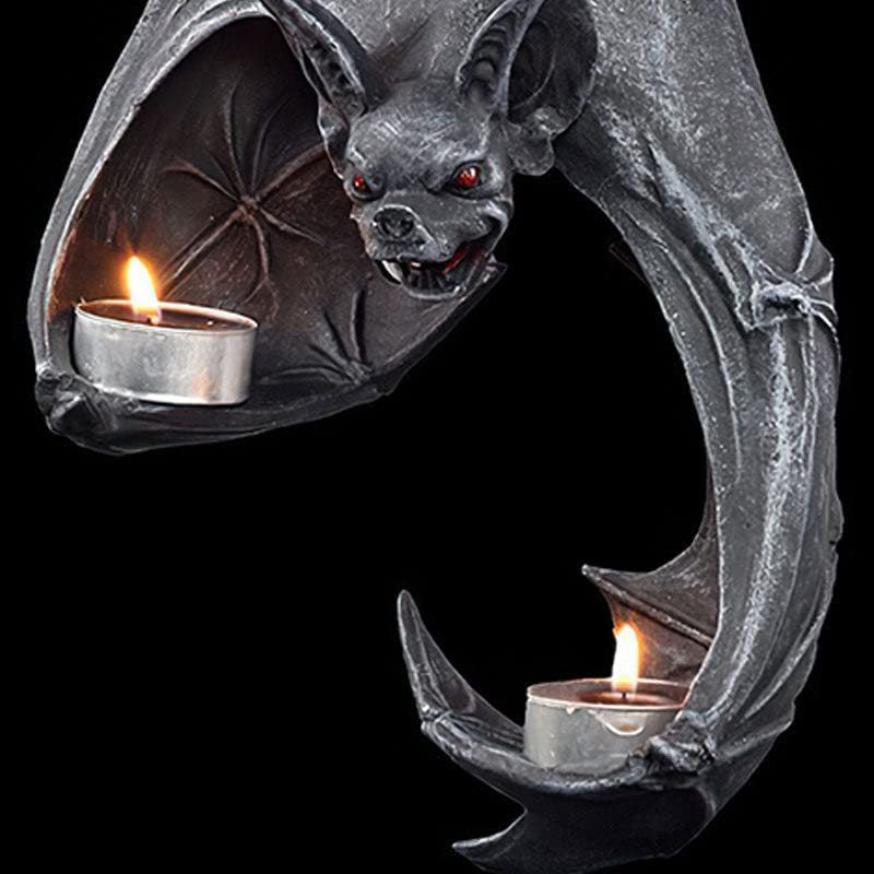 Gothic Bat Wall Tealight Holder from Mish Mash Market