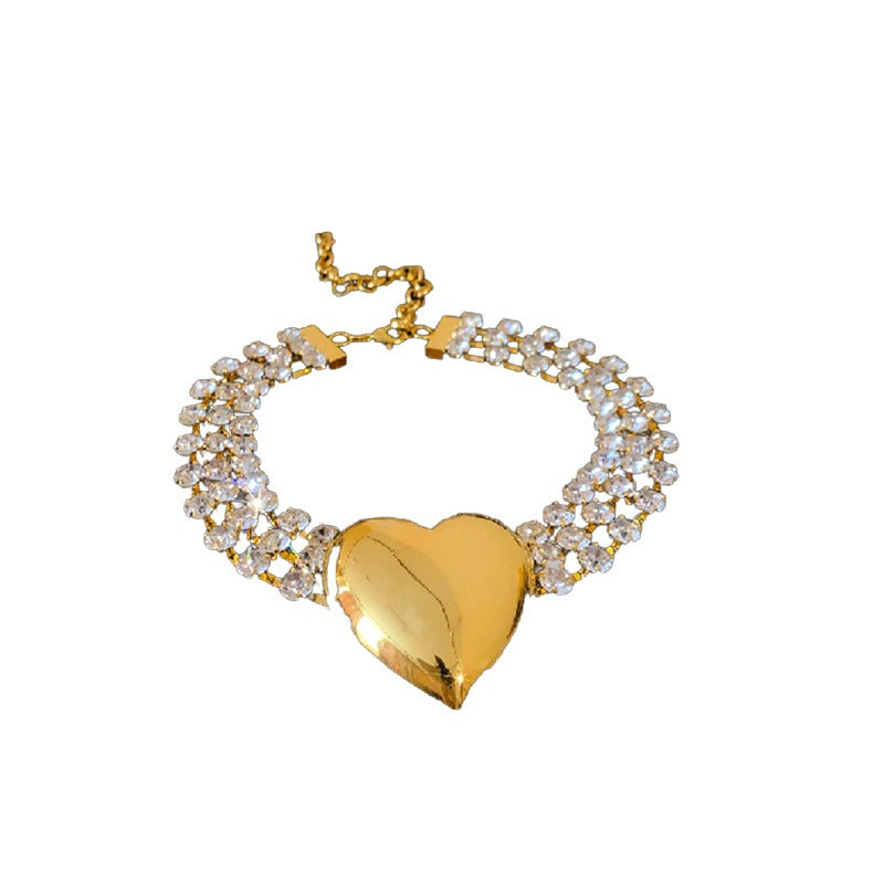 Multi-Layer Love Diamond Necklace from Mish Mash Market