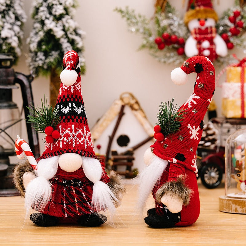 Handmade Knitted Christmas Gnomes from Mish Mash Market