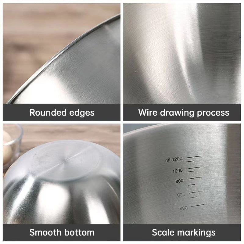 Stainless Steel Mixing Bowl Set from Mish Mash Market