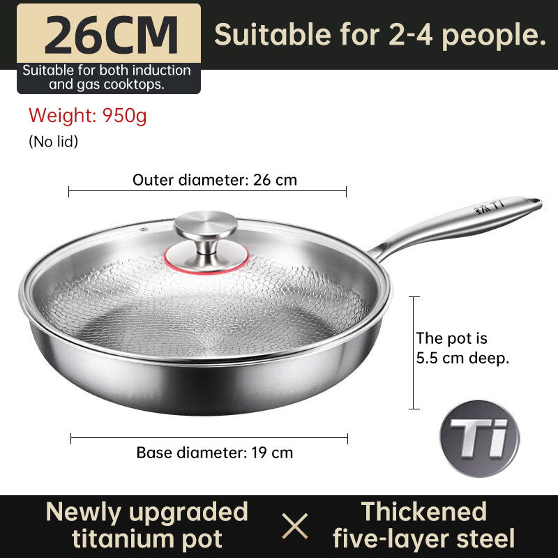 Pure Titanium Nonstick Frying Pan from Mish Mash Market