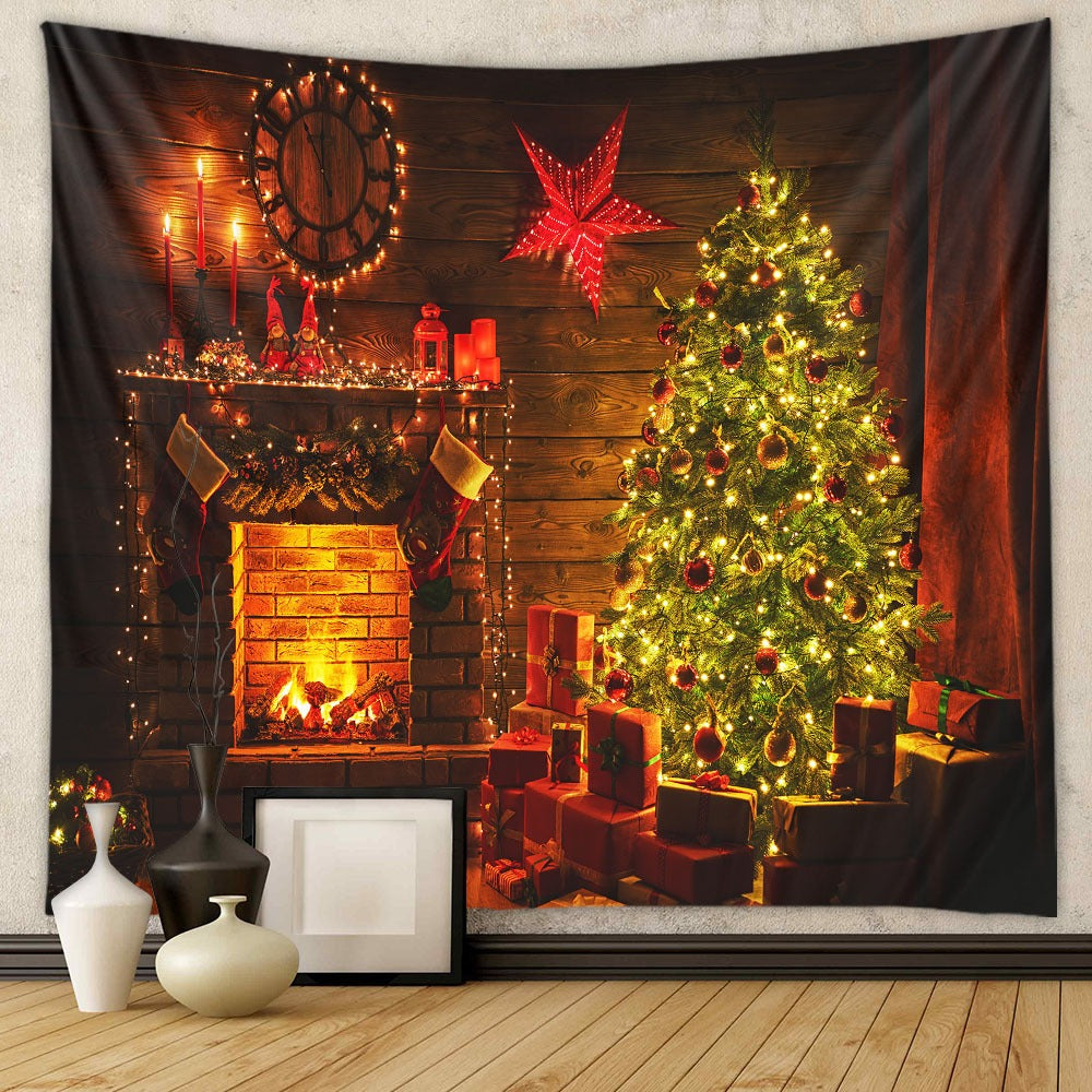 Christmas Tree Wall Tapestry