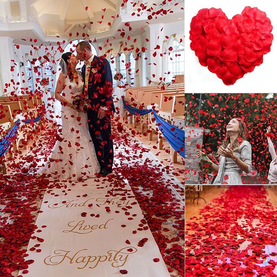Bulk Artificial Rose Petals - Romantic Valentine's Day & Wedding Decor from Mish Mash Market