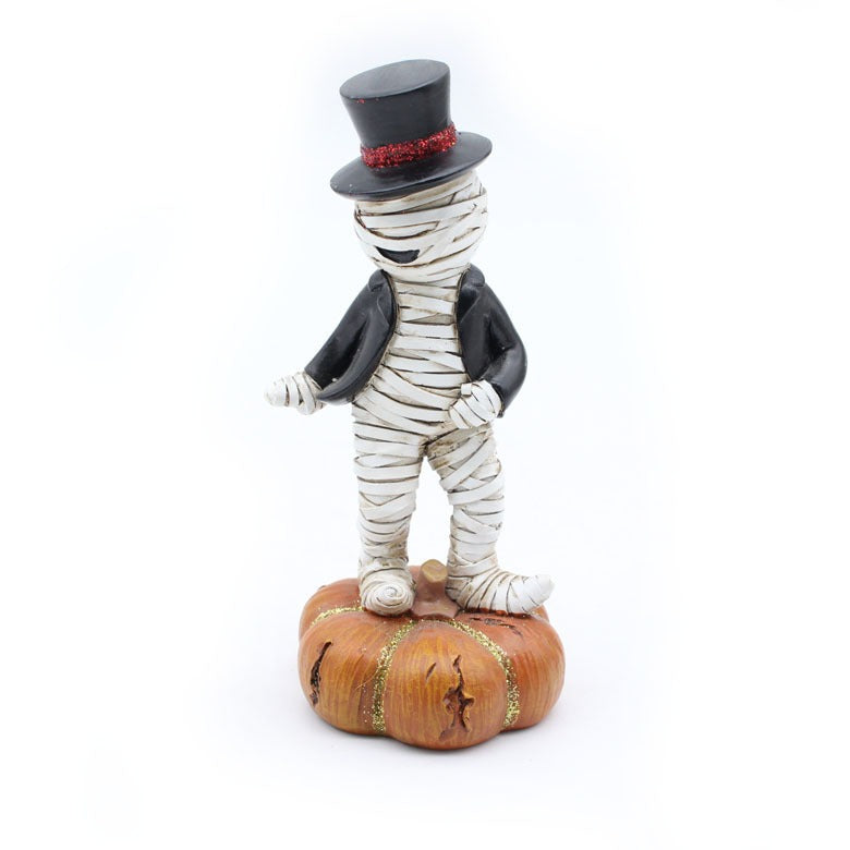 Halloween Resin Mummy Doll Statues
