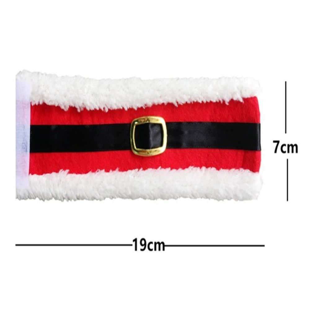 Santa Claus Belt Napkin Rings