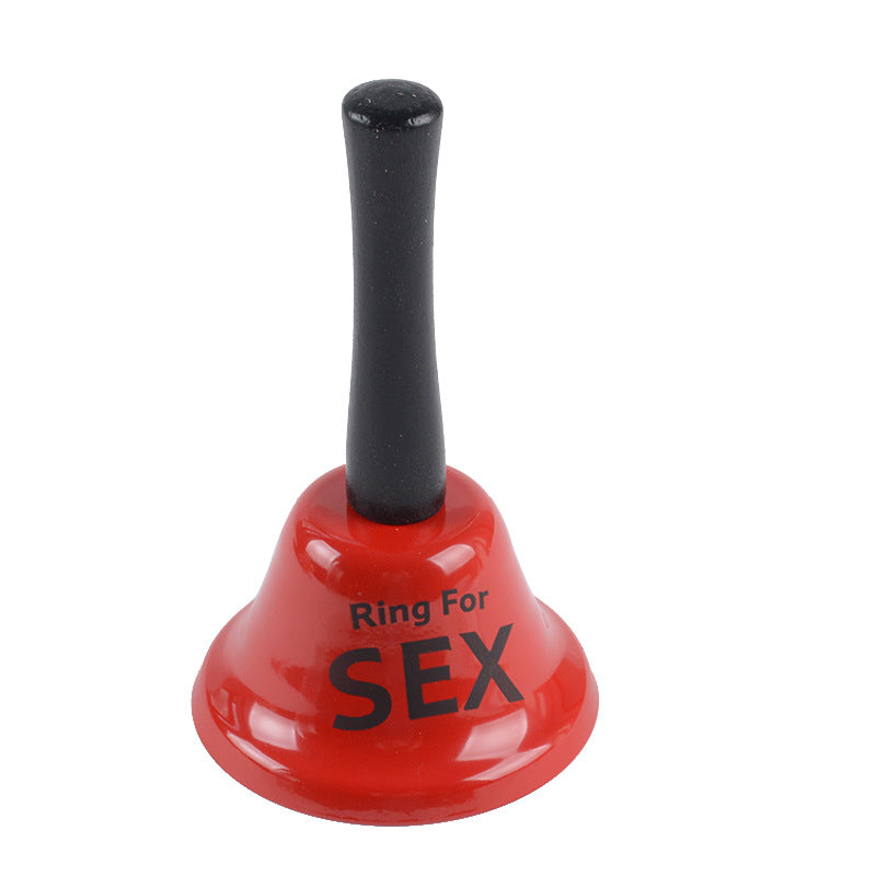 Funny "Ring for Sex" Hand Bell - Hilarious Gag Gift for Carnival, Couples & Bachelor Parties