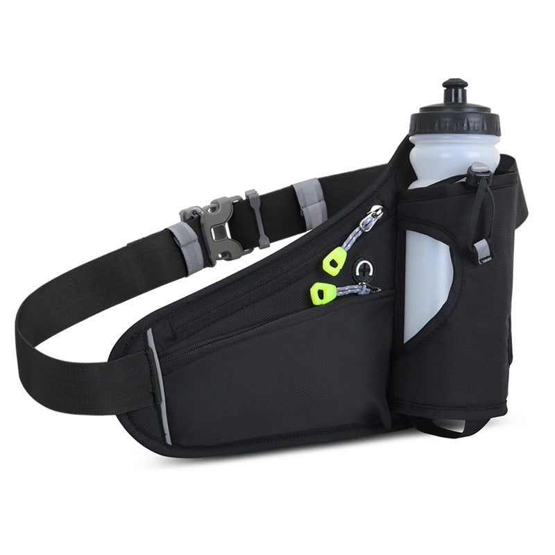 Waterproof Running Belt with Water Bottle Holder - Slim Fitness Waist Pack from Mish Mash Market