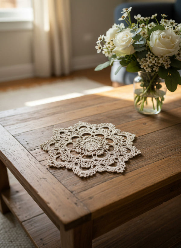 Tiny Hearts Doily from Mish Mash Market